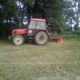Nový štěpkovač za obecní traktor